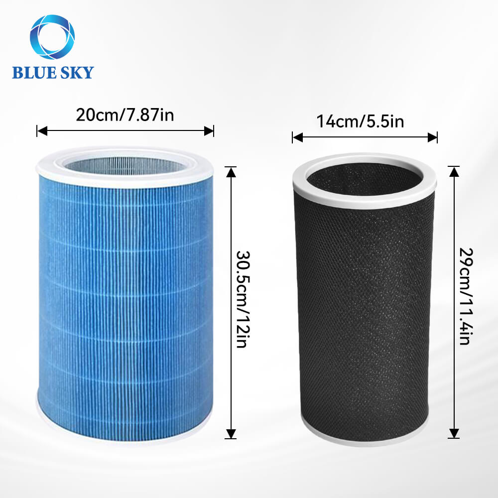 Blue Sky Filter air purifier filter for Xiaomi 4th Gen4 pro size