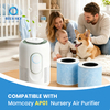 4-in-1 H13 True HEPA carbon replacement filter compatible with Momcozy AP01 nursery air purifier for baby room air cleaning
