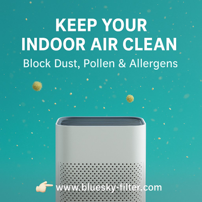 Use Air Filter to Keep Your Indoor Air Clean, Block Dust Pollen and Allergens.jpg