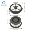 Size of Handheld Vacuum Cleaner Filter Replacement for Puppyoo T12 T12 PLUS Pro Vacuum Cleaner