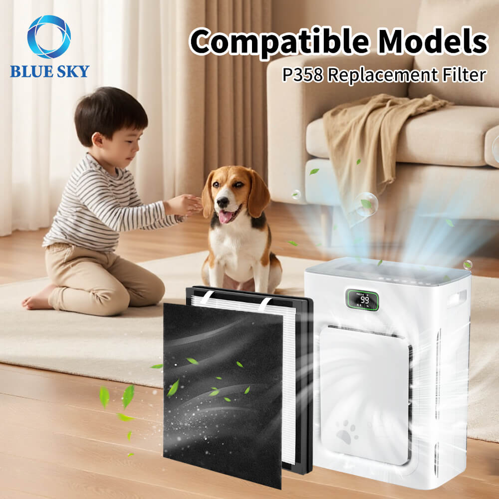 Replacement HEPA Activated Carbon Filter for HEAPETS P358 Air Purifier - OEM Wholesale Air Filter Manufacturer