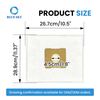 Type Z HEPA vacuum cleaner bags replacement for Riccar＆Simplicity compatible with RZH-6 SZH-6 high efficiency dust bags
