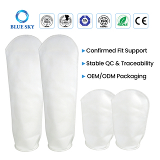 PP PE Liquid Filter Bags Size 1 & Size 2 - Industrial Filtration Solutions 1-200 Micron