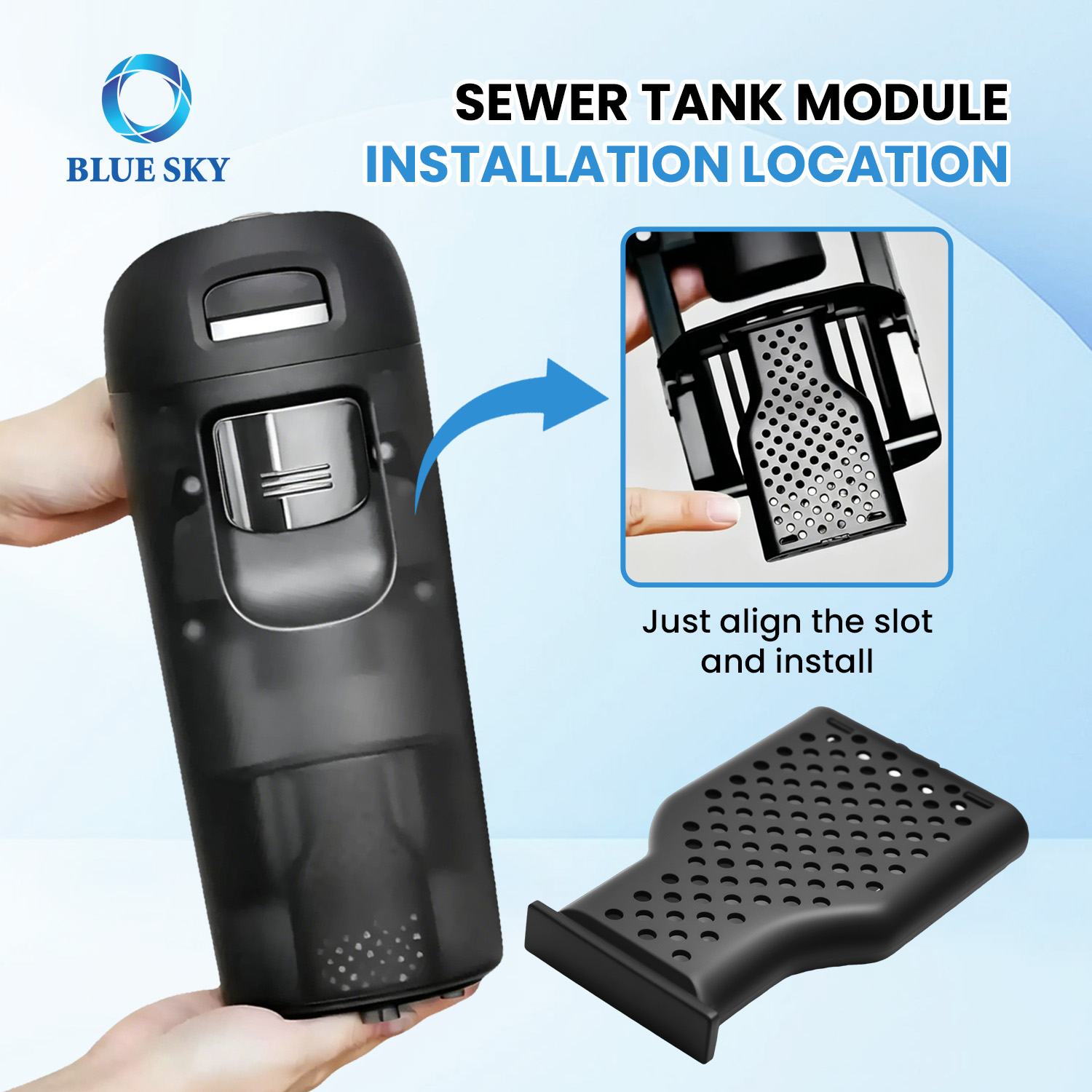 Floor cleaner deodorization module fit for Roborocks A30 Pro steam cleaner accessory for odor control maintenance