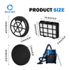 Product Size of HEPA Foam Filter Replacement for Bosch BBZ152EF Series 2 BGC05 BGS05 Bagless Vacuum Cleaner