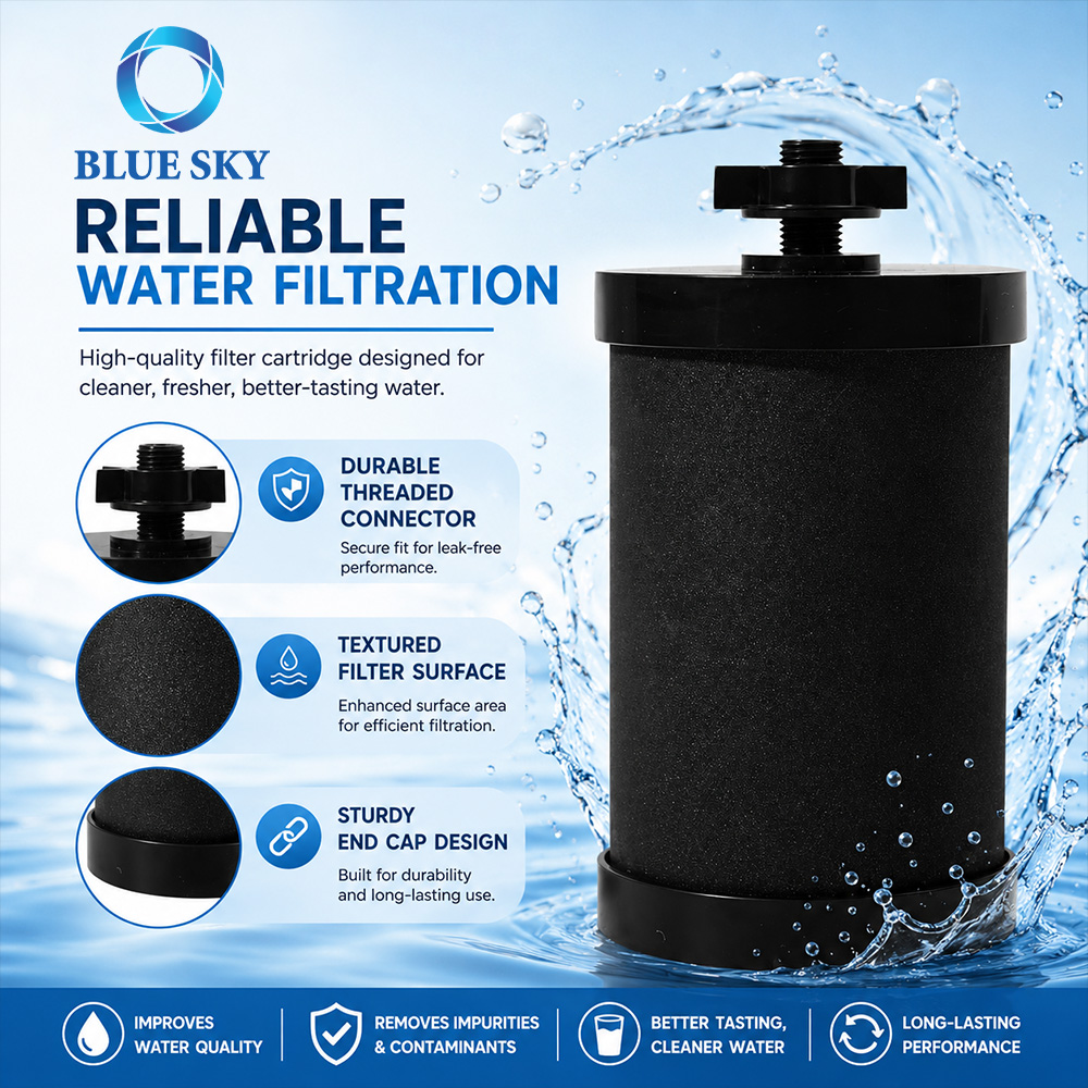 2387 Pro activated carbon water filter replacement compatible with selected Alexapures Pro gravity-fed filtration systems