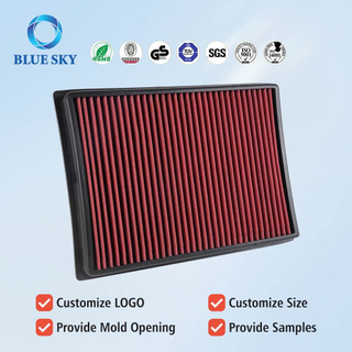 K&N 33-2438 Engine air Filter Replacement air Filter Compatible with 2010-2019 Toyota / Lexus SUV V6/V8 4runner GX460