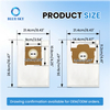 AH vacuum cleaner dust bags compatible with Electroluxs Hoovers Philipss Rowentas replacement parts