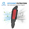A417 motorcycle air filter for Yamaha RSZ 100cc high flow reusable intake filter