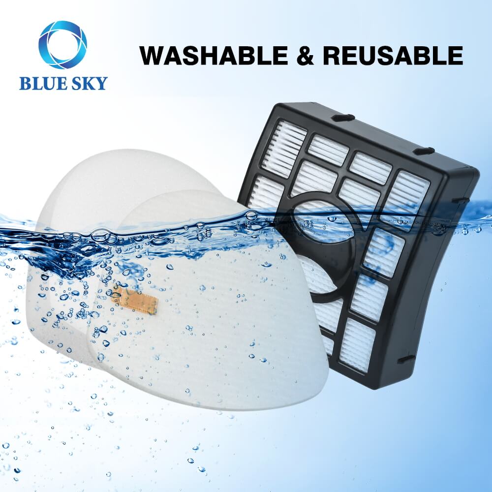 Foam&Felt Filter, HEPA Filter Kit Replacement for Shark UV725 UV725 26 Cu530 Zu560 Zu561 Navigator Liftaway Upright Vacuum Cleaner