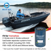 MAR-FUELF-IL-TR replacement 10 micron spin-on marine fuel water separator for compatible Yamahas outboard gasoline fuel systems