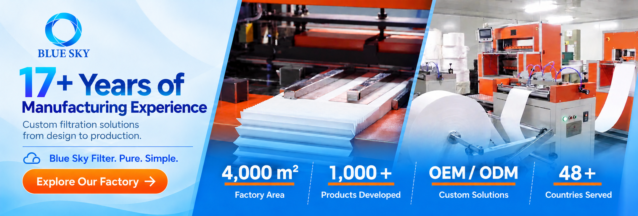 Nanjing Blue Sky Filter ——Professional HVAC Filter Manufacturer