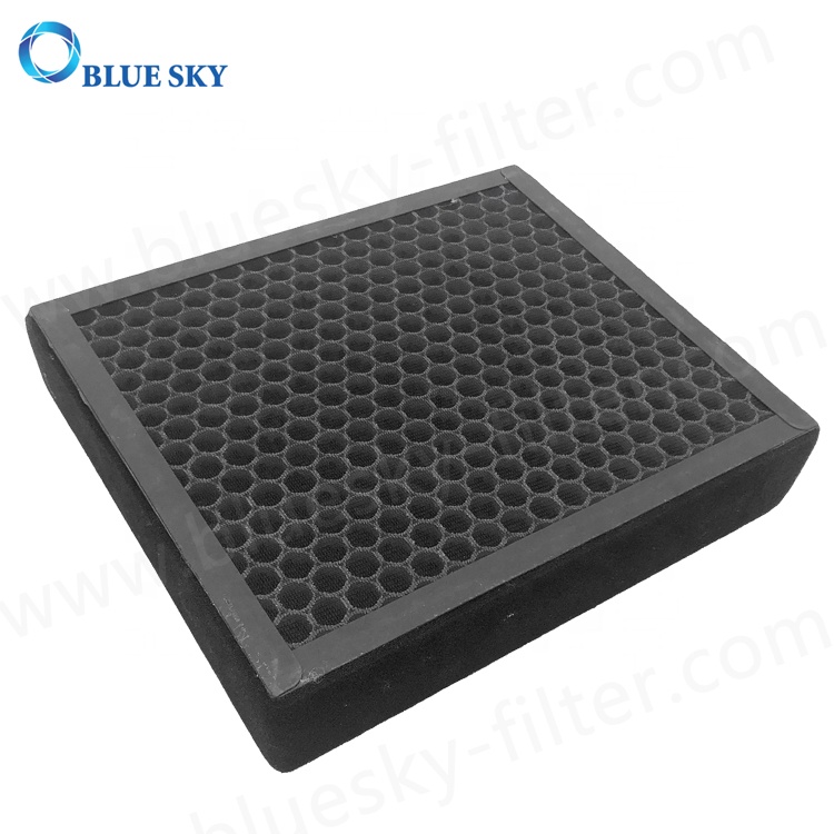 Customized 3-in-1 Composite Active Carbon 240x206x50mm H13 Air Purifier True HEPA Filters