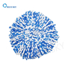 High Absorbent Fast Dry Microfiber Spin Mop Heads Compatible with O-Cedar Vileda Triangular Microfiber Mop Pads