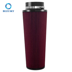 Universal 100mm High Flow Auto Parts Air Intake Filter Cleaner for Racing Car