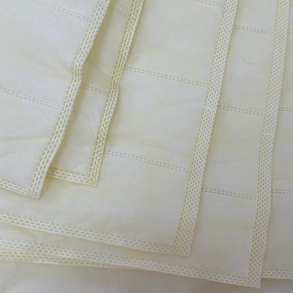 Detailed Photo of Synthetic Fiber HVAC Pocket Filter