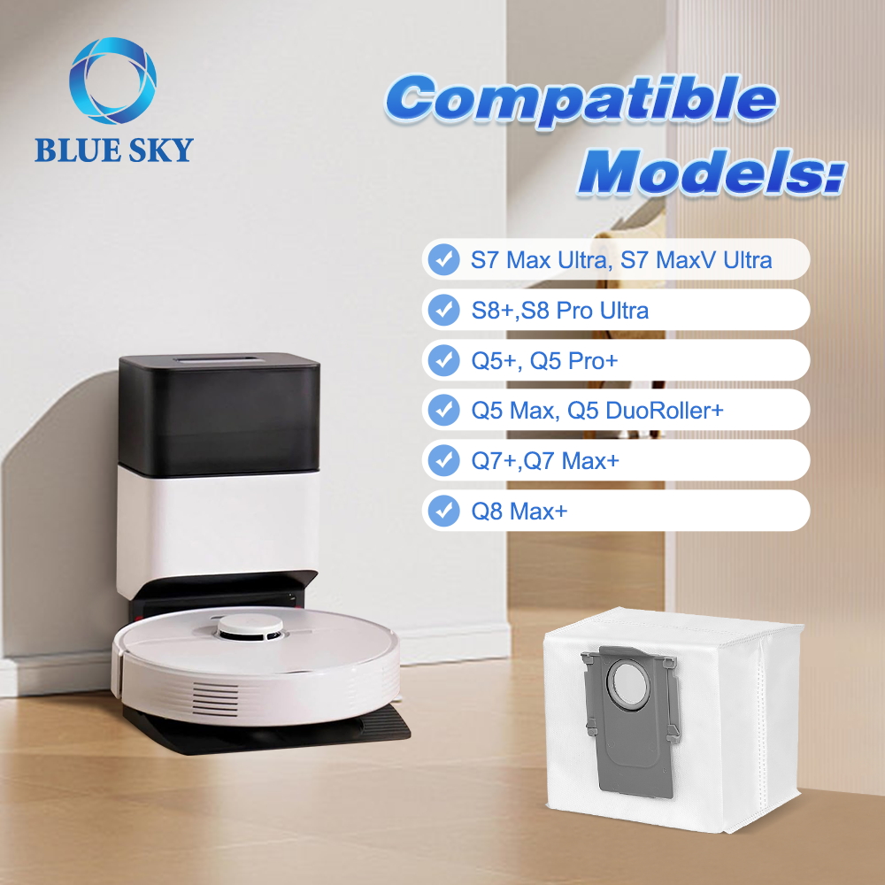 Dust Bag for Roborock Q5 / Q5+ / Q7 Max / Q7 Max+ / S7 Maxv Ultra / T8 / G10s / G10spro Sweeping Robot Vacuum Cleaner Filter