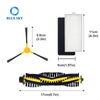 Sweeping Robot Vacuum Cleaner Accessories Brush Filter Kit Fits for Tesvor S6 X500 X520 X600 PRO X500 PRO M1