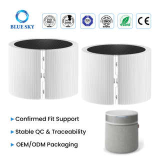 3-in-1 HEPA Activated Carbon SP4i Replacement Filter for Blueair Blue Signature Air Purifier