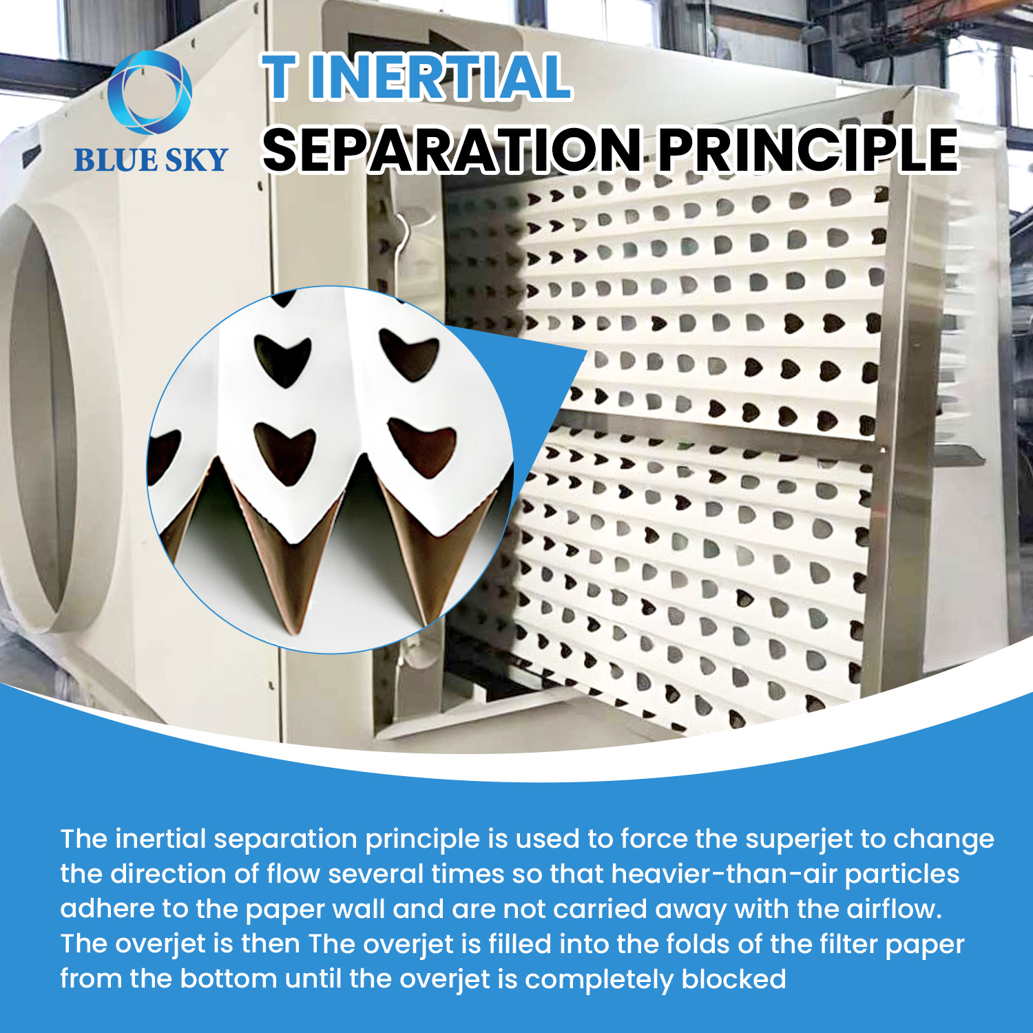 V-Type paint pleated filter for industrial spray booth overspray control