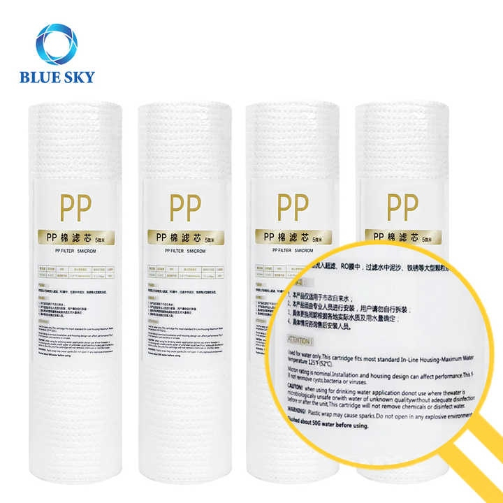 Home Water Filters 10 Inch 15micron Cartridge Ro Sediment Filter Replacement