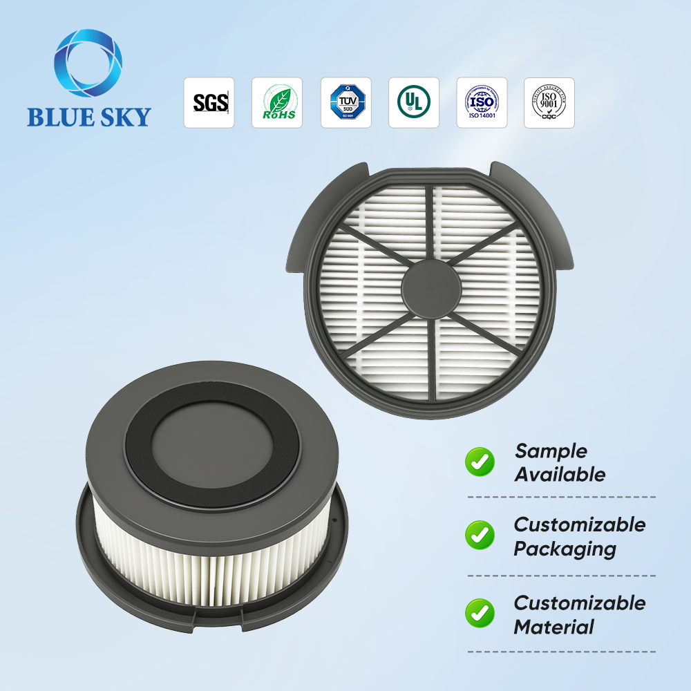 Sample Available and Customizable Vacuum Cleaner Filter Replacement for Puppyoo T12 T12 PLUS Pro Handheld Vacuum Cleaner