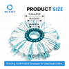 round microfiber mop head replacement compatible with Leifheit Clean Twist Disc Mop M 2 fiber floor cleaning refill