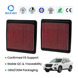 33-2304 drop-in engine air filter compatible with Subaru Legacy GT 2005-2009 and WRX WRX STI 2008-2011