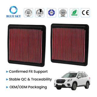 33-2304 Replacement Air Filter Compatible with Subarus Legacy GT 2005-2008, WRX & WRX STI 2008-2011