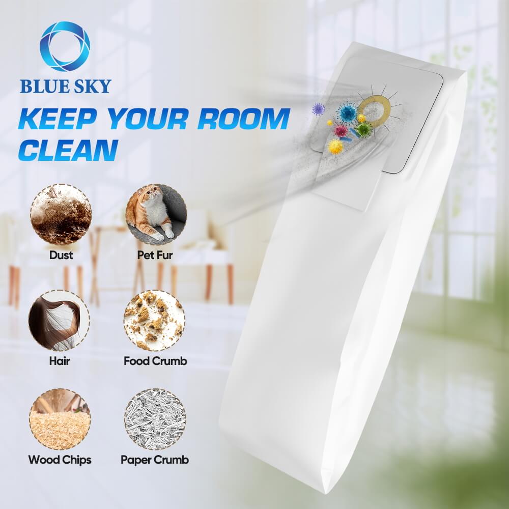 Central HEPA Vacuum Cleaner Bag Replacement for Nutone 391, 3918 44186 CV350 CV352 CV353 CV450, CV653 Models, Vacuum Cleaner Filter Parts
