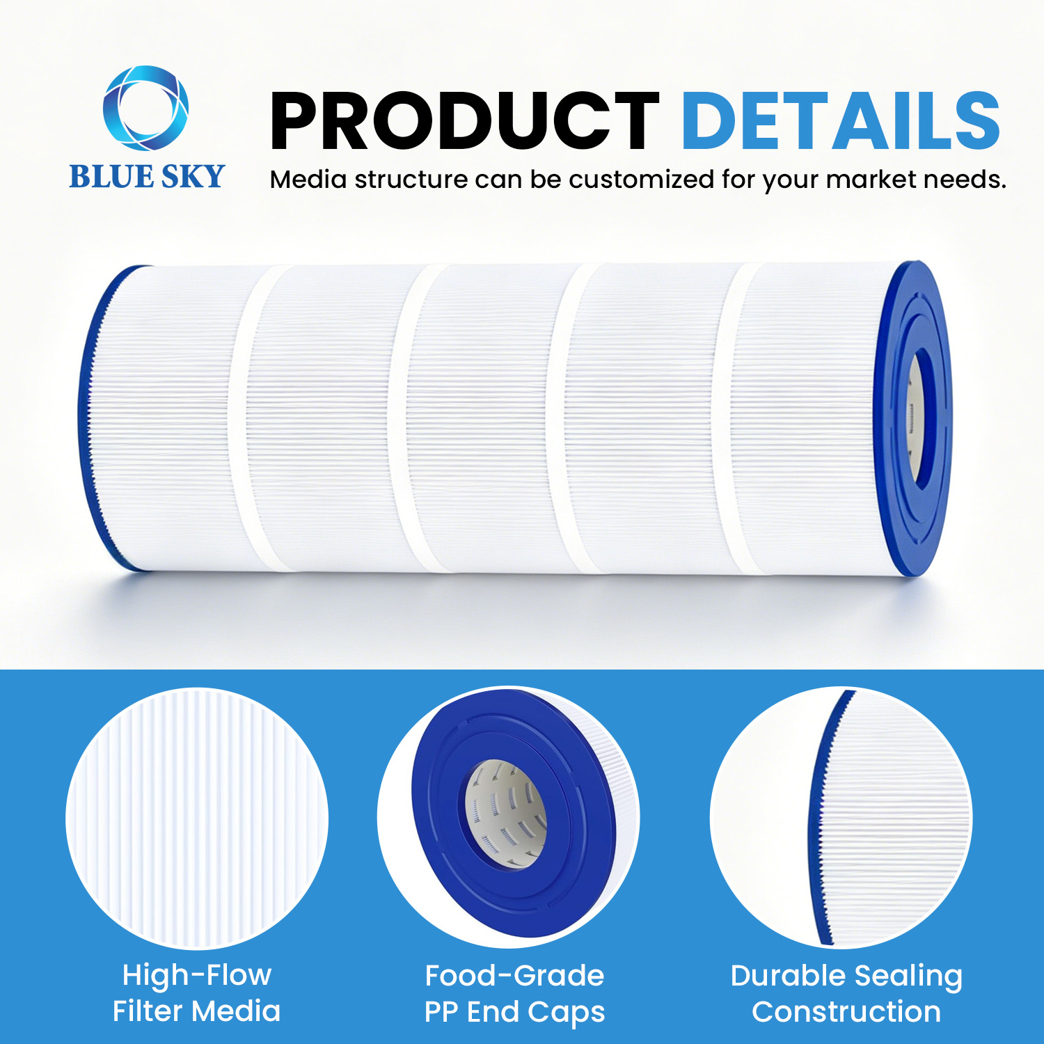 120 sq ft pool filter cartridge fit for C1200 CX1200RE PA120 C-8412 FC-1293 replacement