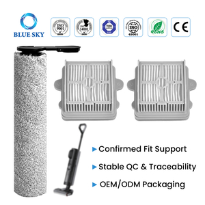 Roller brush HEPA filter replacement kit for Roborock A30 A30 Pro F25 F25 ACE wet dry vacuum cleaner parts