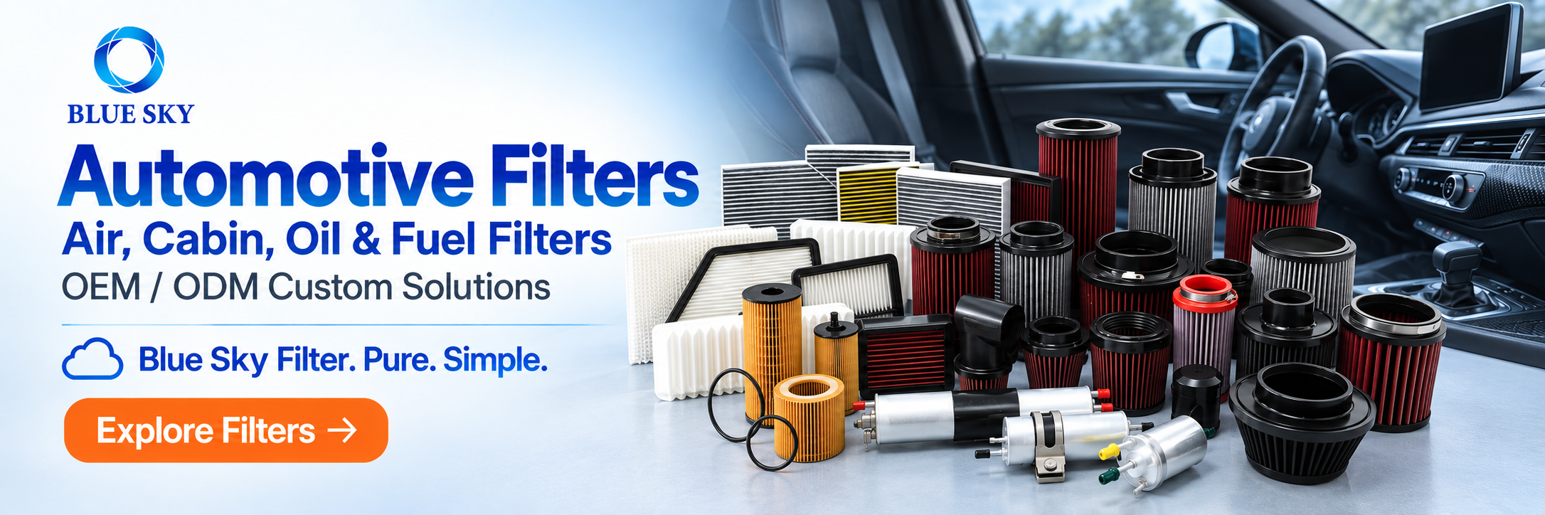 Nanjing Blue Sky Filter ——Professional Automotive Filter Manufacturer