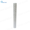 PP String Wound Water Cartridge Filter with 100 Micron for Long 20 Inch
