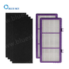 Allergen Remover True HEPA Filter Compatible with Holmes AER1 HEPA Filter and Carbon Filters 
