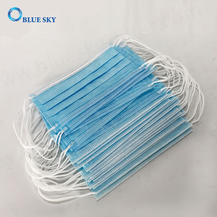 Anti dust Function Disposable Non-Woven Melt blow Antibacterial 3 ply Face Mask Gauze Mask