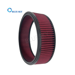 Customized Round Auto Air Filter Element Compatible with K&N Filter Car Air Filters