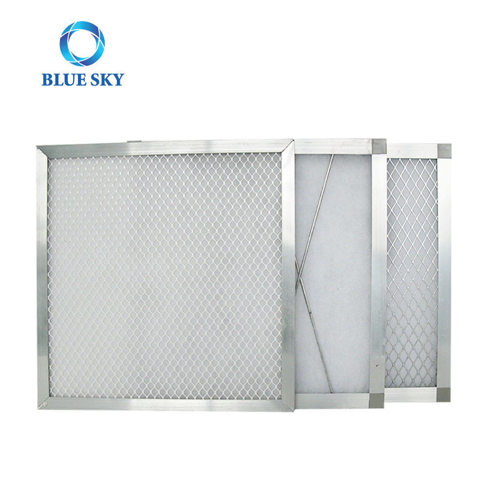 Customized Air Conditioning Dust Removal Purification Galvanized Frame Plate Primary HVAC G1 G2 G3 G4 Air Filter