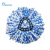 High Absorbent Fast Dry Microfiber Spin Mop Heads Compatible with O-Cedar Vileda Triangular Microfiber Mop Pads