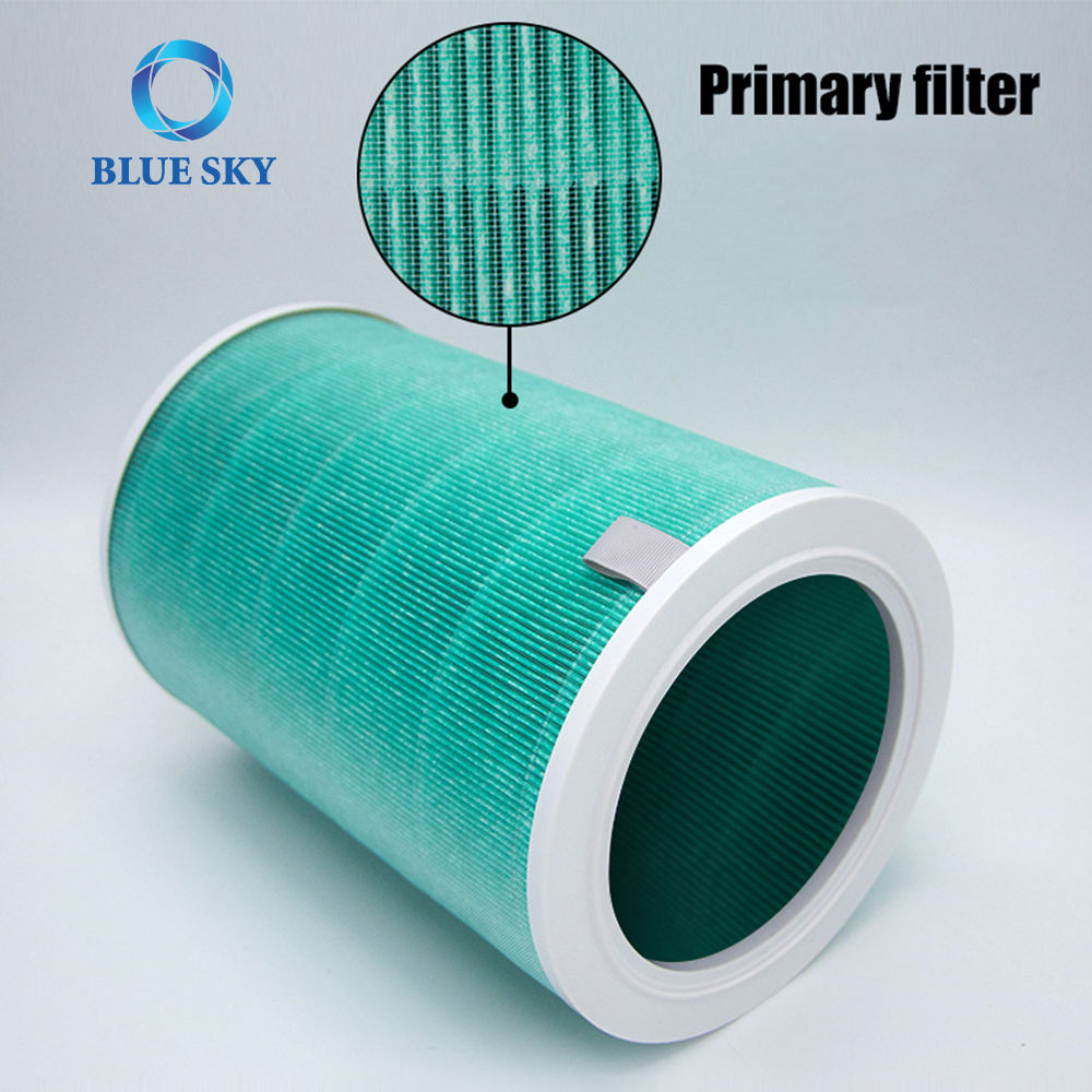 Green Cartridge HEPA Filter With Activated Carbon Formaldehyde Enhanced Version Replacement for Xiaomi Mi 1 2 2s Air Purifier