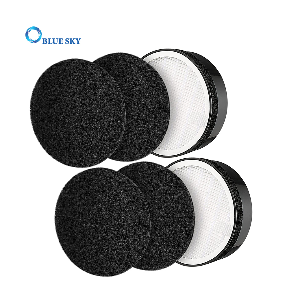 High-Efficiency True HEPA Activated Carbon Filters Replacement for LEVOIT LV-H132 Air Purifier Filter LV-H132-RF