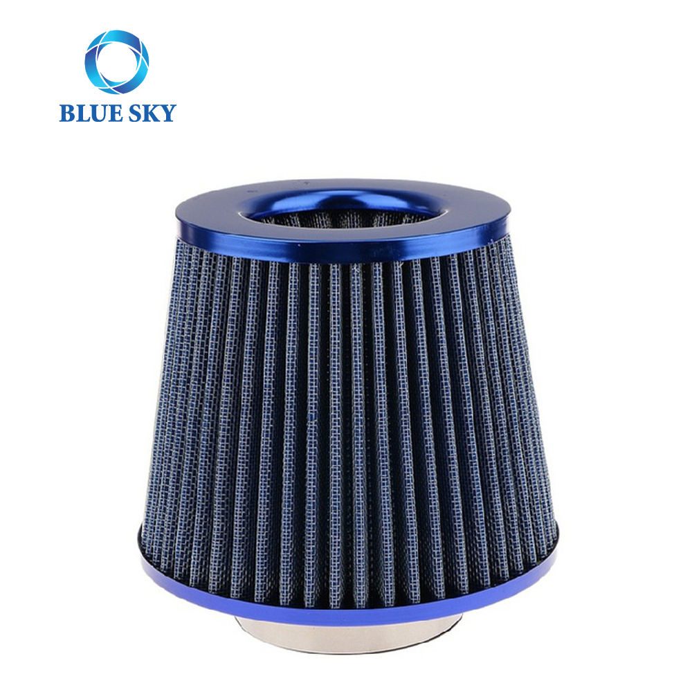 Customized High Efficiency 76mm Intake Car Refitted Mushroom Head Intake Air Filter Element for Universal Cars