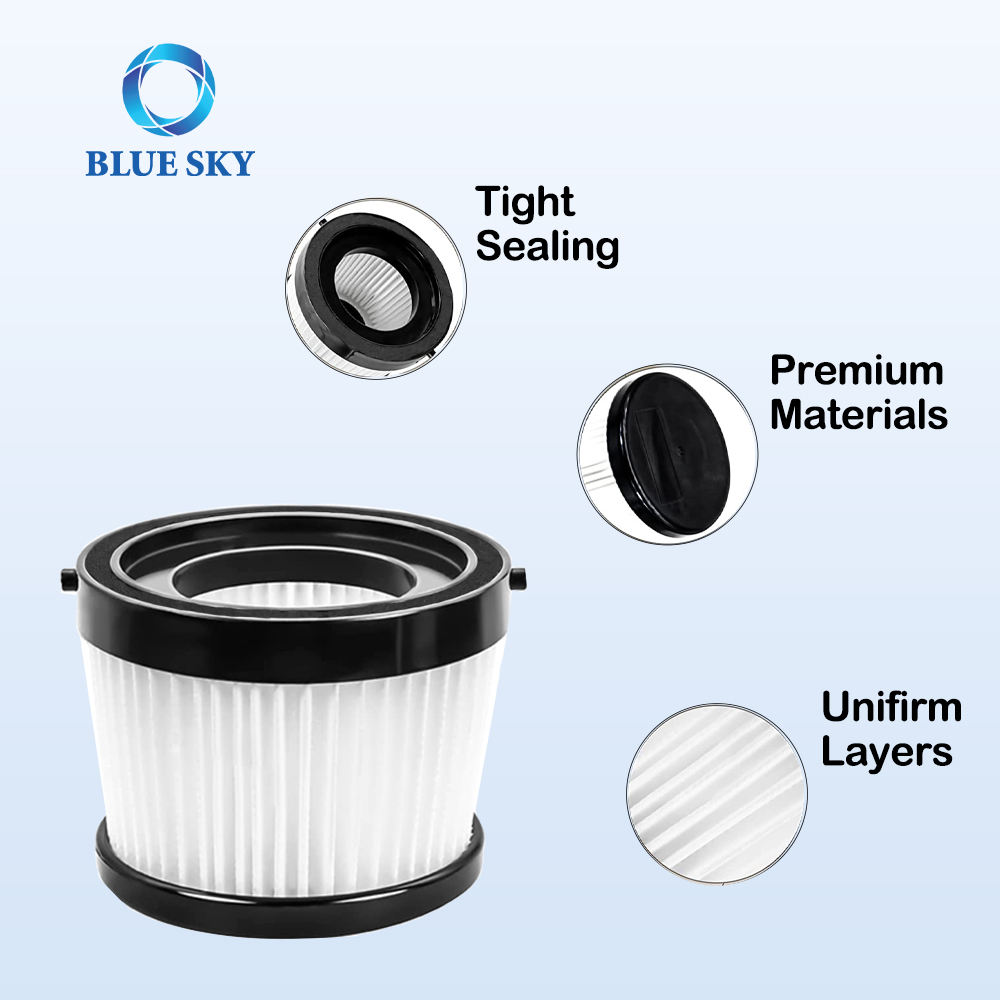 Removable and Washable Replacement Filters for DEWALT 20V Dry Cordless Vacuum Cleaner DCV501HB Accessories