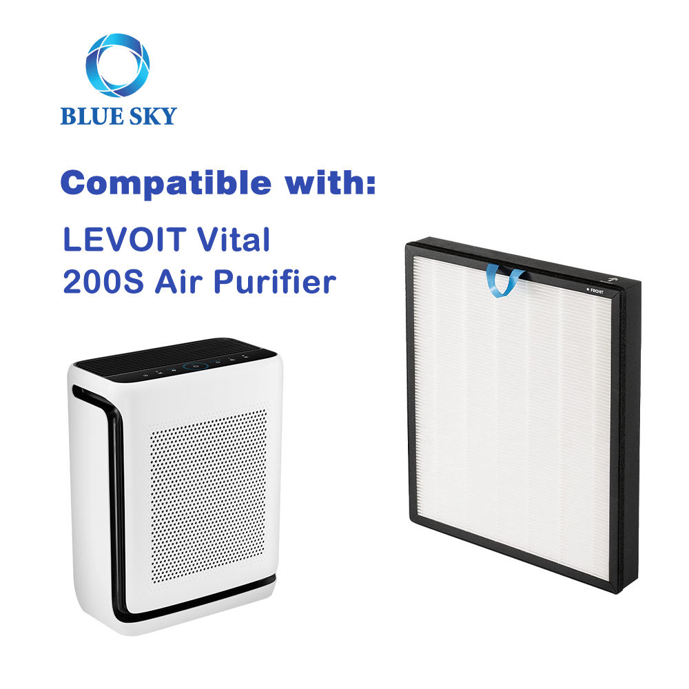 Vital 200S-RF 3-in-1 True HEPA Activated Carbon Filter Replacement for LEVOIT Vital 200S Air Purifiers
