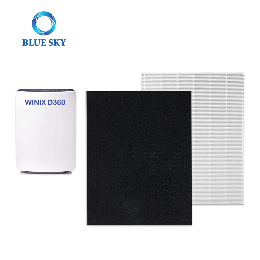 H13 Filters & 4 Carbon Filters Replacement for Winix D360 Air Purifiers