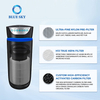 Air Purifier Replacement Filter with Activated Carbon For HoMedics Air Purifier Models AP-T30 and AP-T30WT AP-PET35 AP-PET35-WT