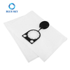 White Non-Woven Filter Dust Bags For Bosch GAS25 Vacuum Cleaners