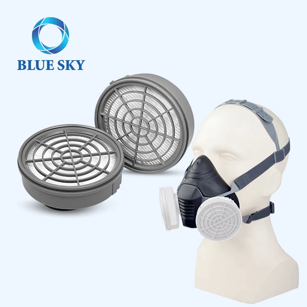 Blue Sky Filter Manufacturers Customized Medical Grade HEPA Filters Respirator Oxygen Generator Filter