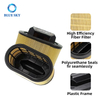 Auto Air Intake Filter 670001545 Engine Filter fits for Maserati 
