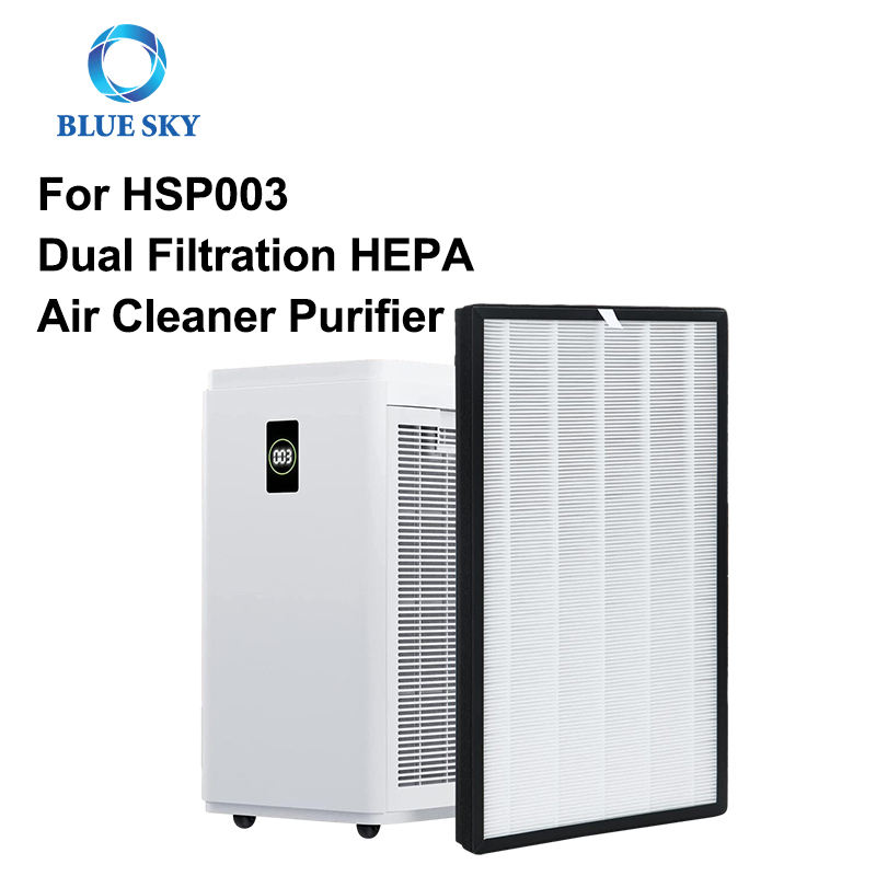 High Quality Air Purifier Filter Replacement For HATHASPACE HSP003 Dual Filtration HEPA Air Cleaner Purifier Parts